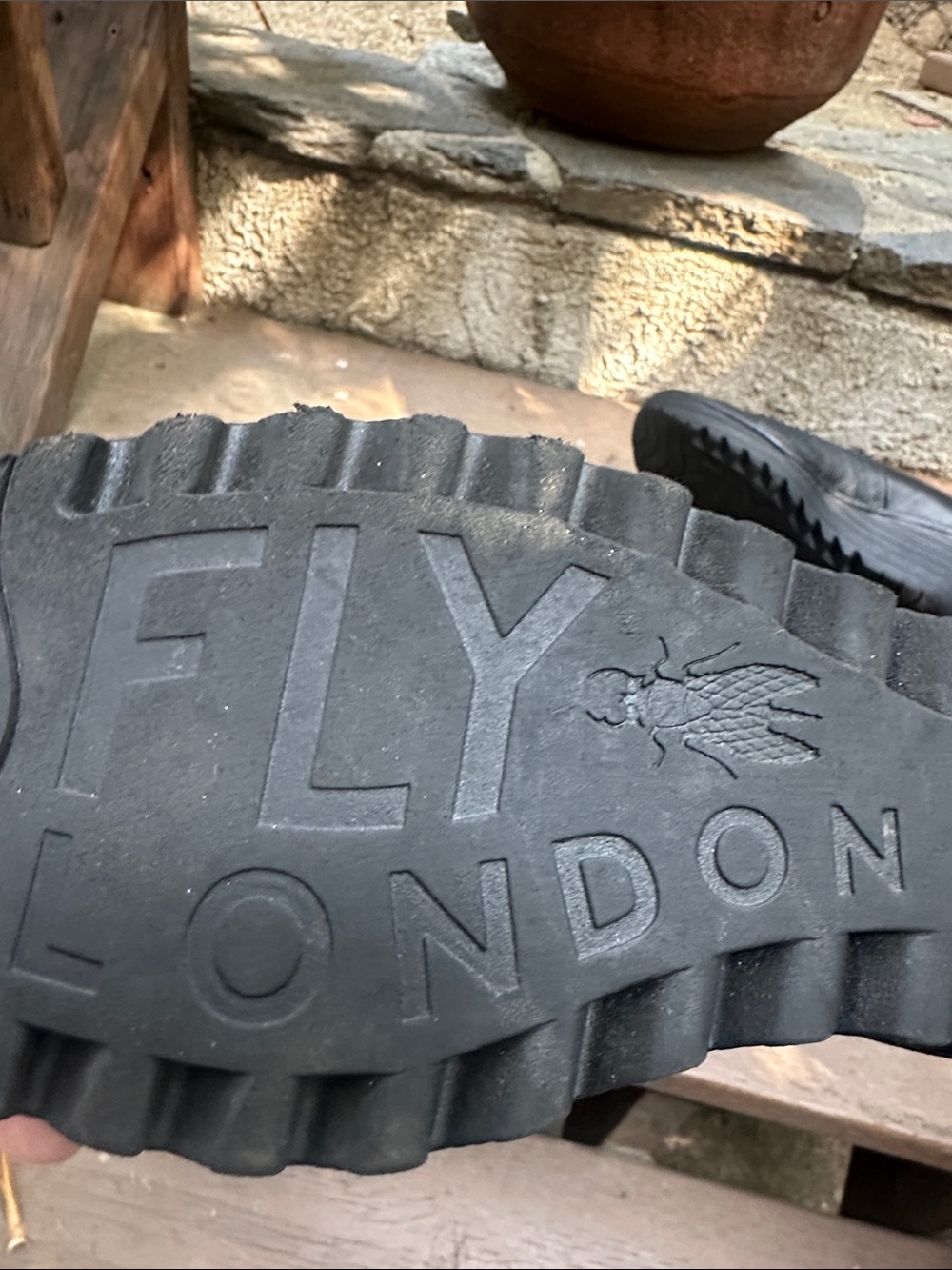 FLY London Yoza Wedge Ballet Shoes - Picture 9 of 10